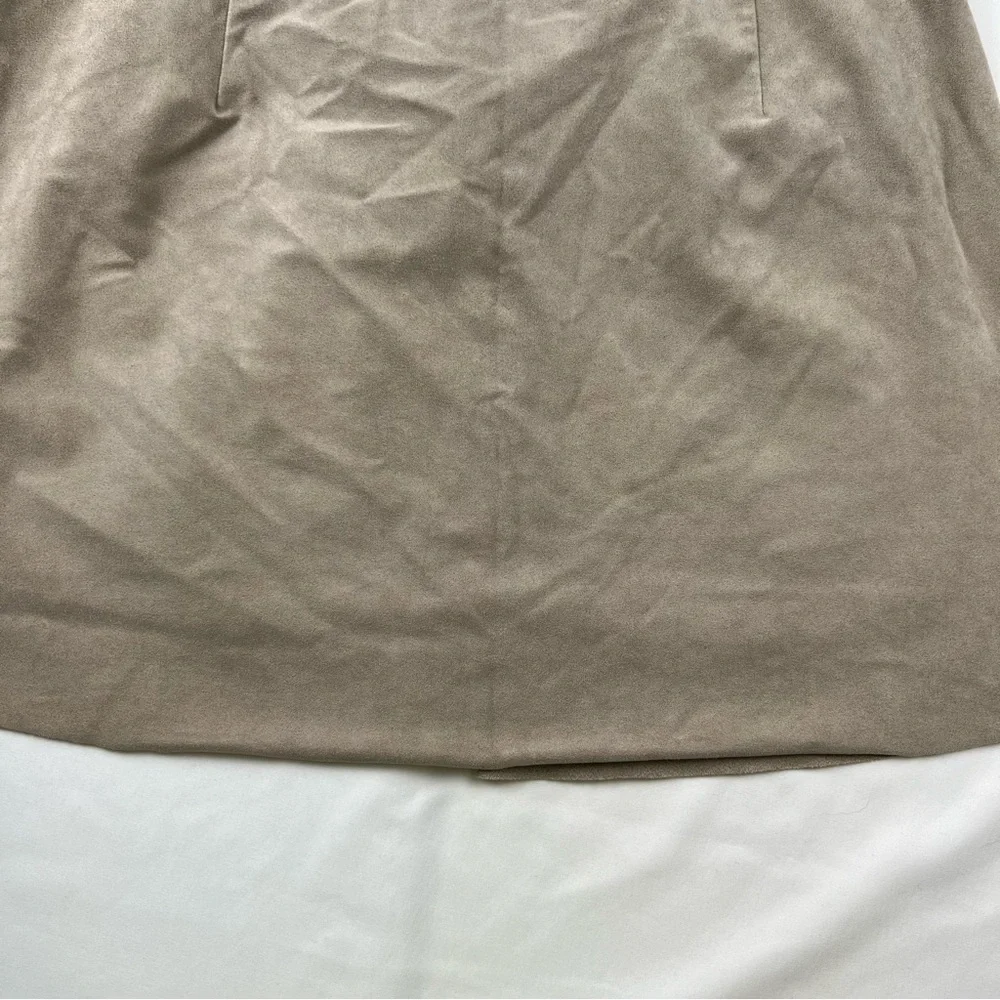 Wilfred Free - Women’s Wrap Skirt - Vegan/Fake Suede - Medium - Tan